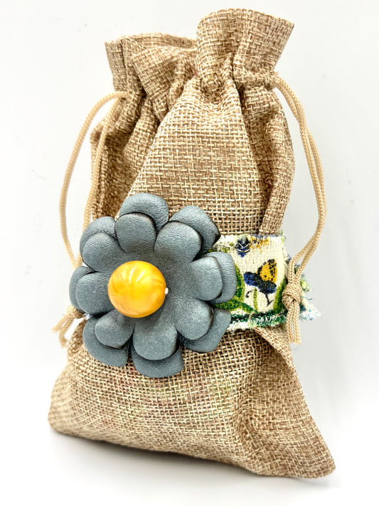 Boho Flower Cuff Bracelet