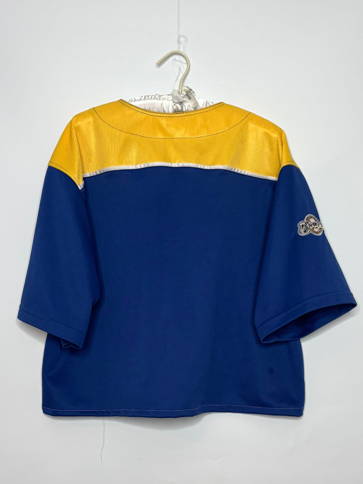 Retro Button up Cropped Baseball Jersey