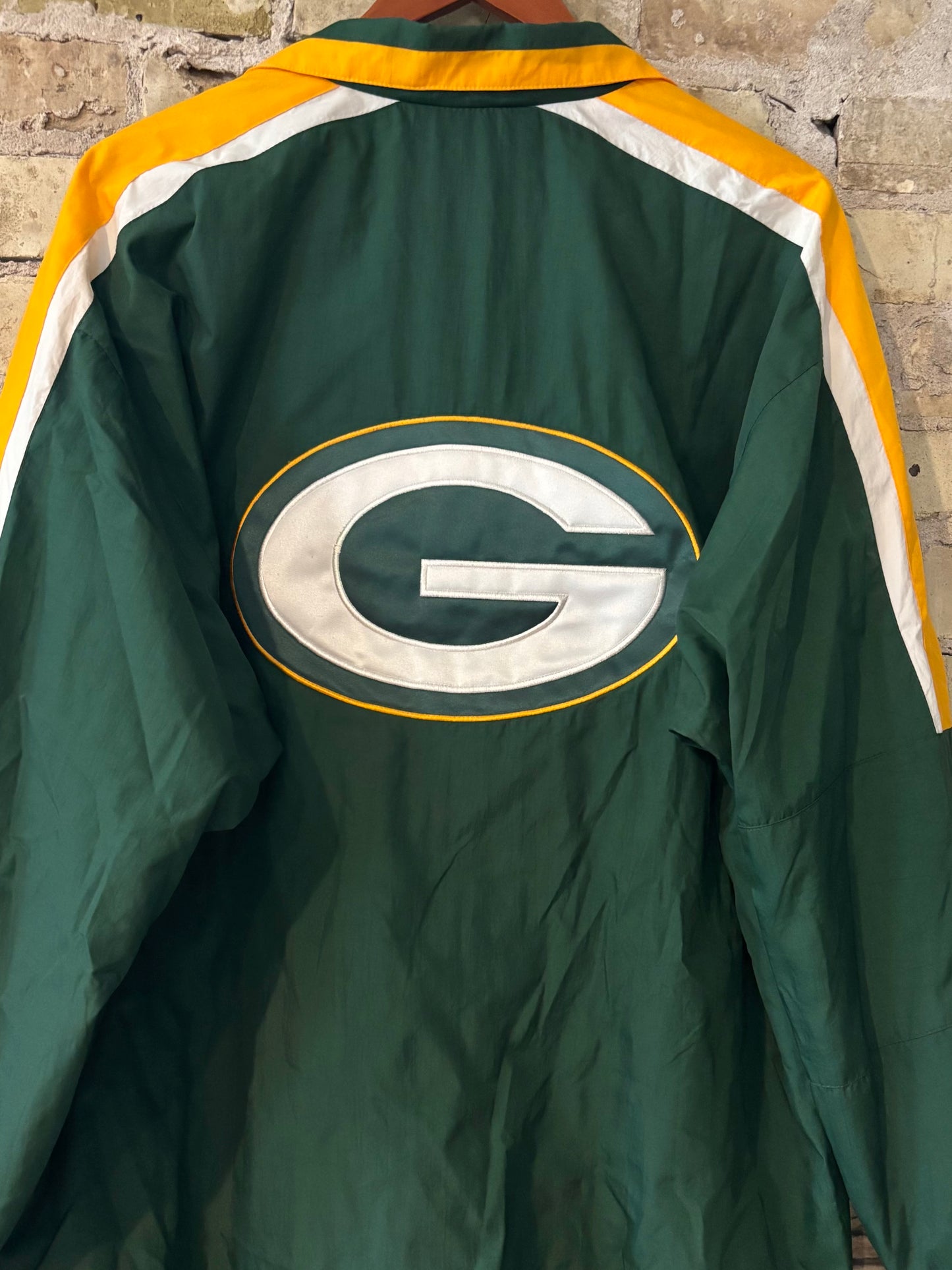 Retro 90’s STARTER Green Bay Packers windbreaker Track Coat