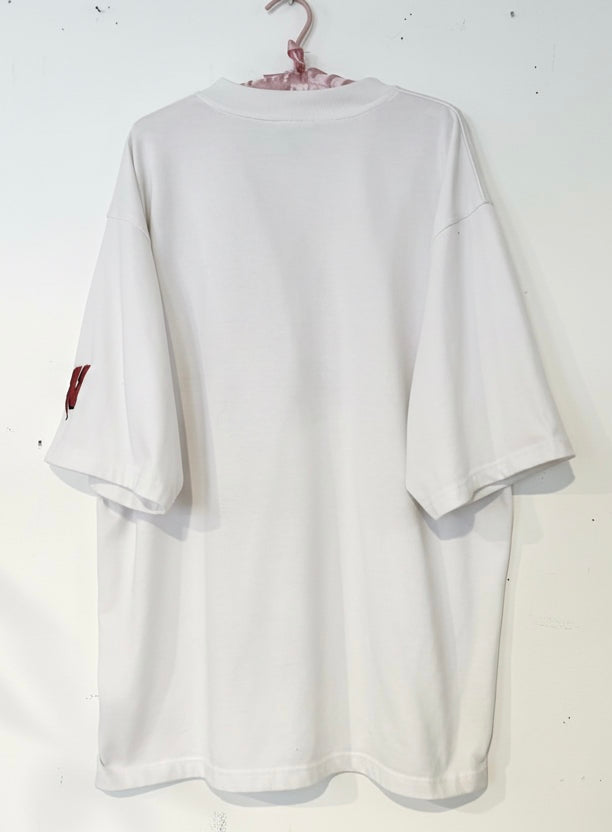 Rare Vintage Wisconsin Badgers V Neck Jersey Shirt