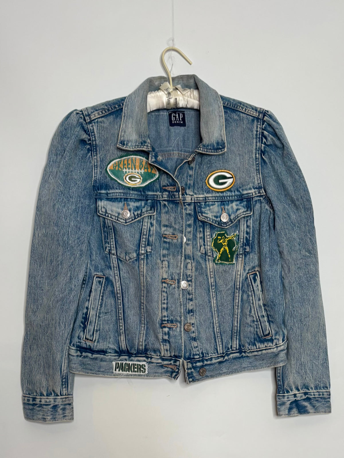 90’s GAP Stonewashed Game Day Denim Jean Jacket