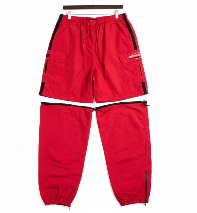 Vintage Wisconsin Badgers STARTER Convertible Cargo Sweatpants
