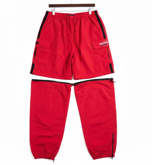 Vintage Wisconsin Badgers STARTER Convertible Cargo Sweatpants