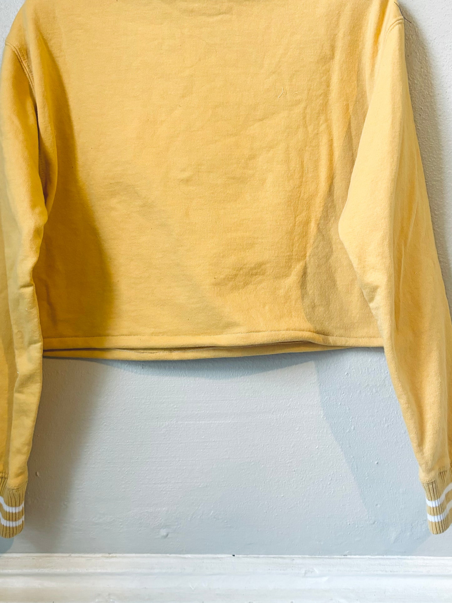 Reworked Retro Cropped Breakfast Club Crewneck Sweatshirt