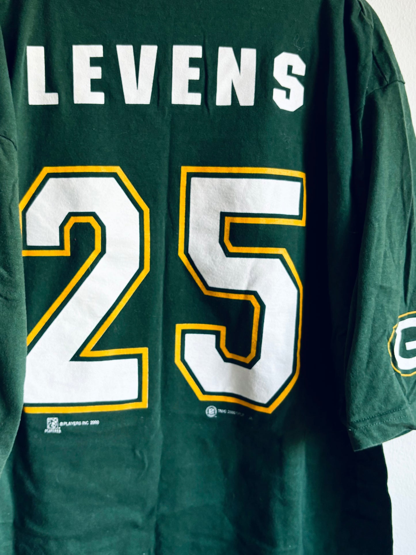 Vintage Y2K Green Bay Packers Player Jersey Tee