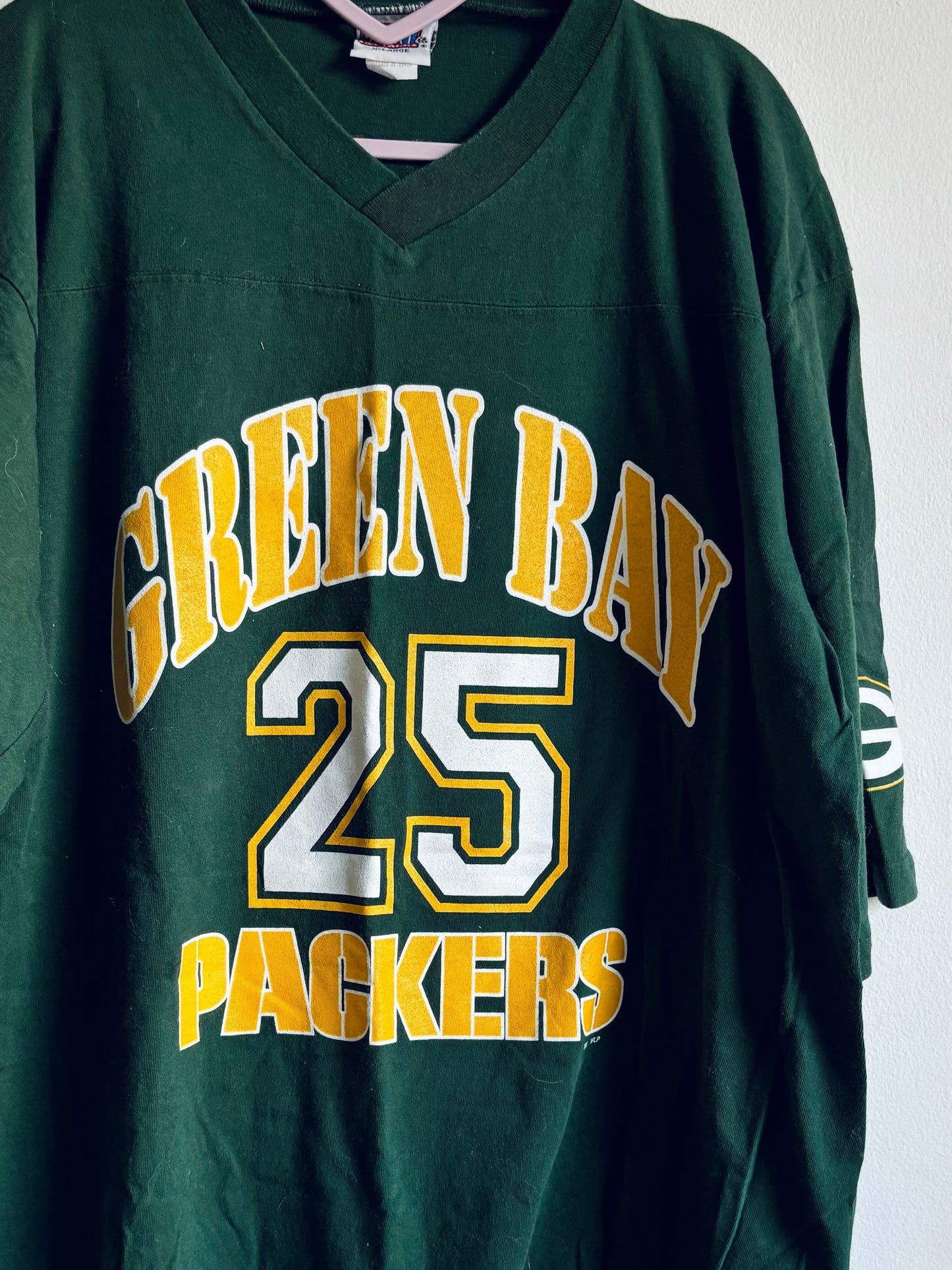 Vintage Y2K Green Bay Packers Player Jersey Tee