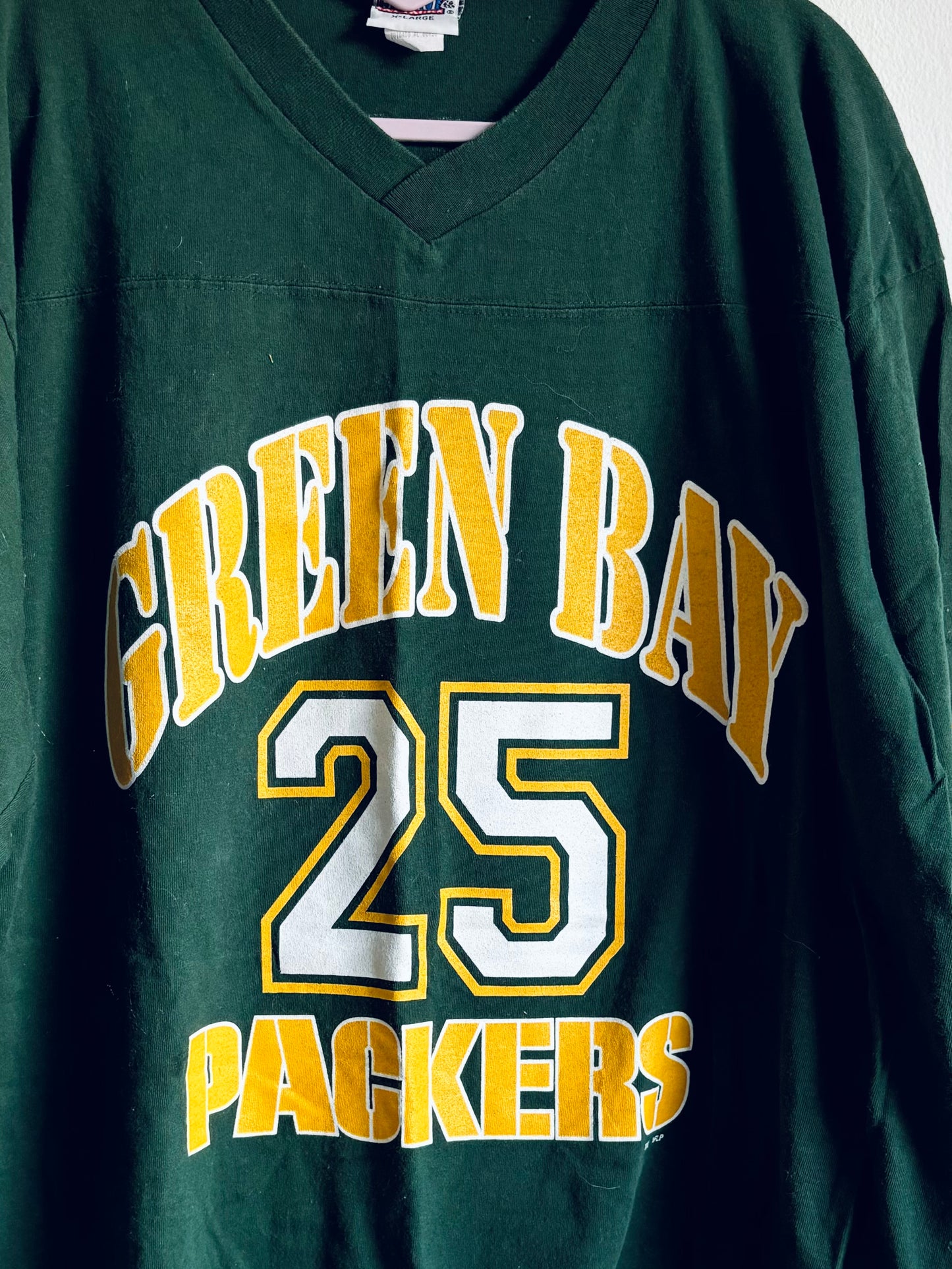 Vintage Y2K Green Bay Packers Player Jersey Tee