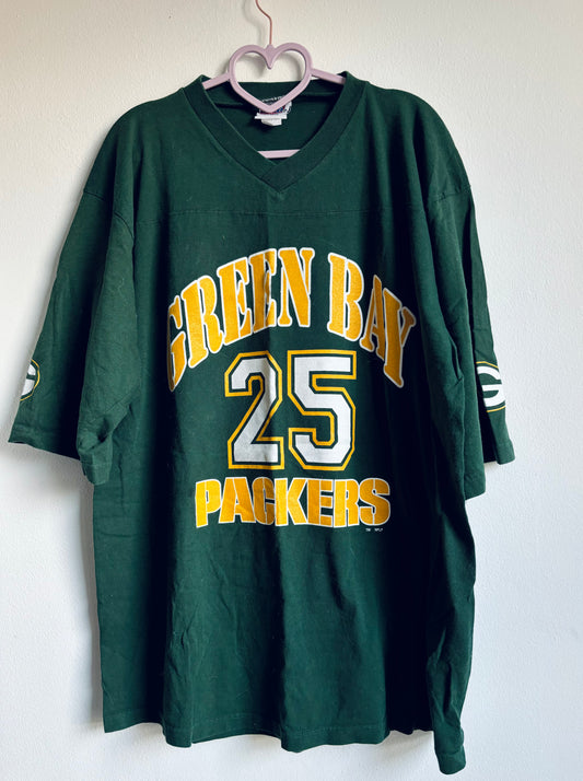 Vintage Y2K Green Bay Packers Player Jersey Tee