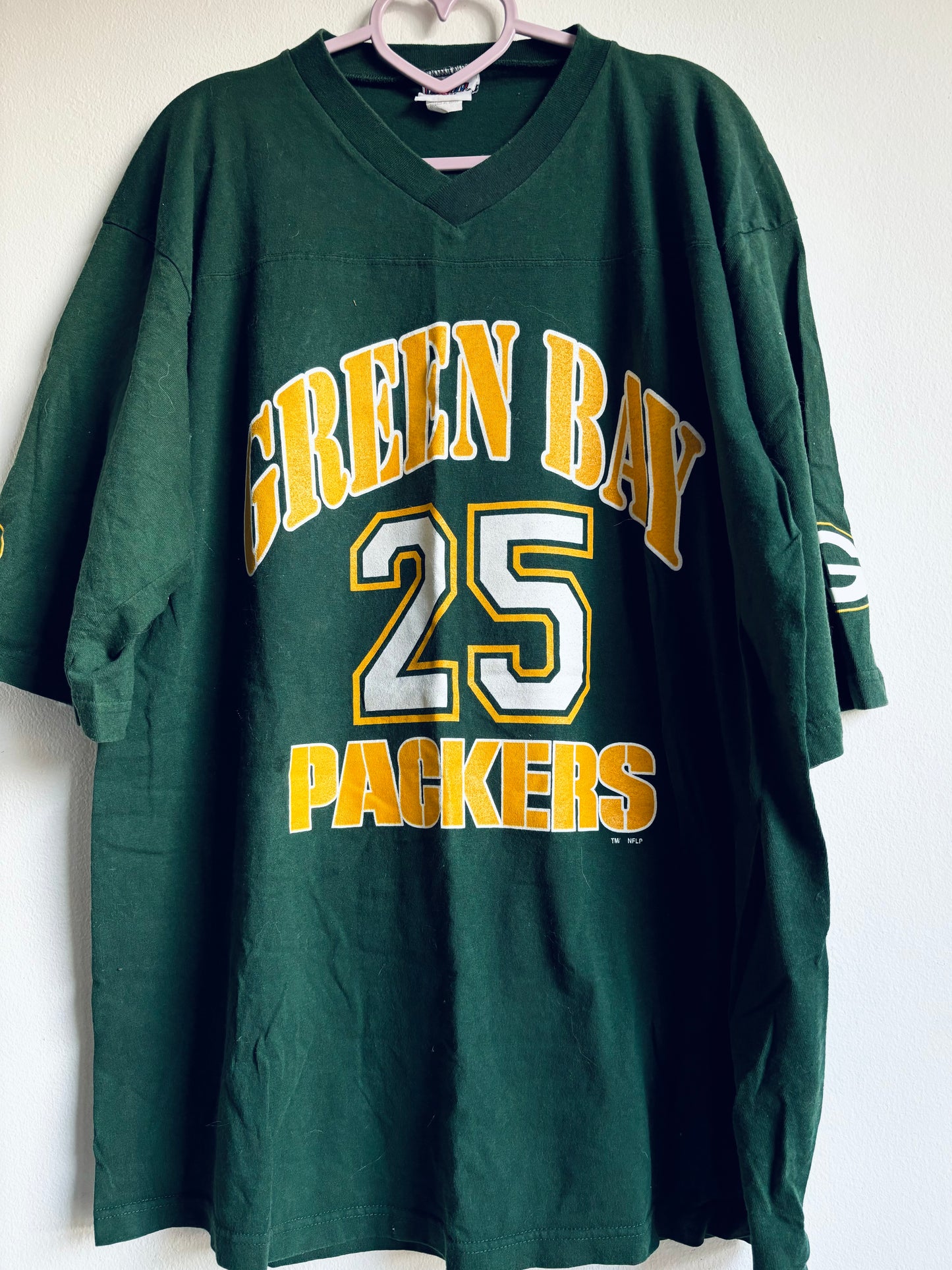 Vintage Y2K Green Bay Packers Player Jersey Tee