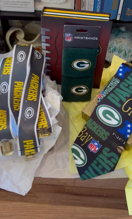 Packers Game Day vintage Fan Gear Gift Set